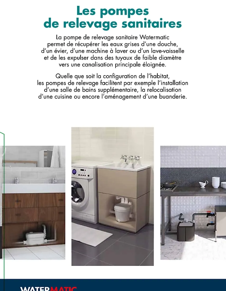 Watermatic Bac à graisse à poser avec débourbeur ÉCO-Graisse adapté aux food-trucks éviers ou lave vaisselles* Wc Chimique Et Broyeur