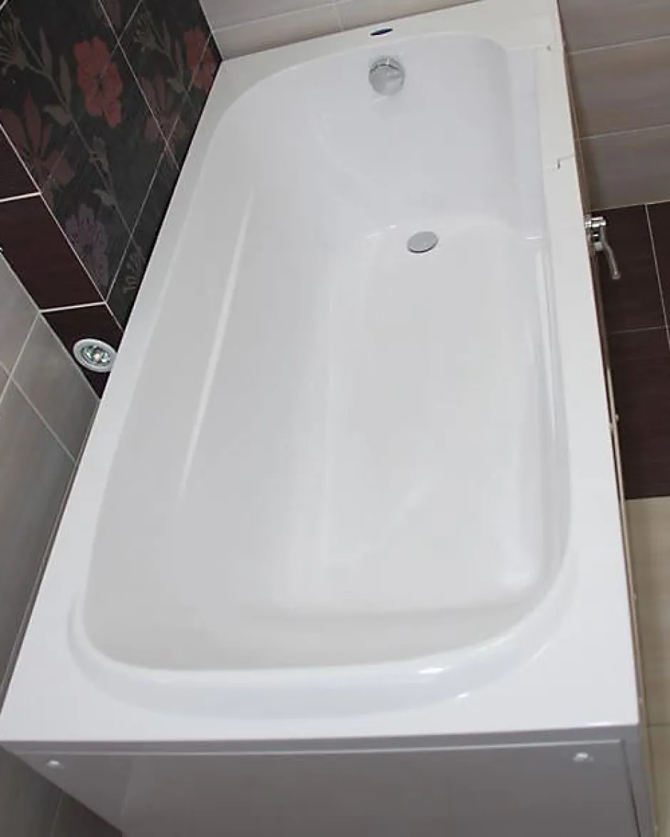 Azura Home Design Baignoire à porte EULALIE - 150cm* Baignoire À Porte