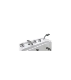 Azura Home Design Baignoire à porte KASTRAKI 151x75x61 cm droit ou gauche - gauche