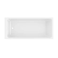 GoodHome Baignoire 170 x 75 cm Teesta* Baignoire Droite