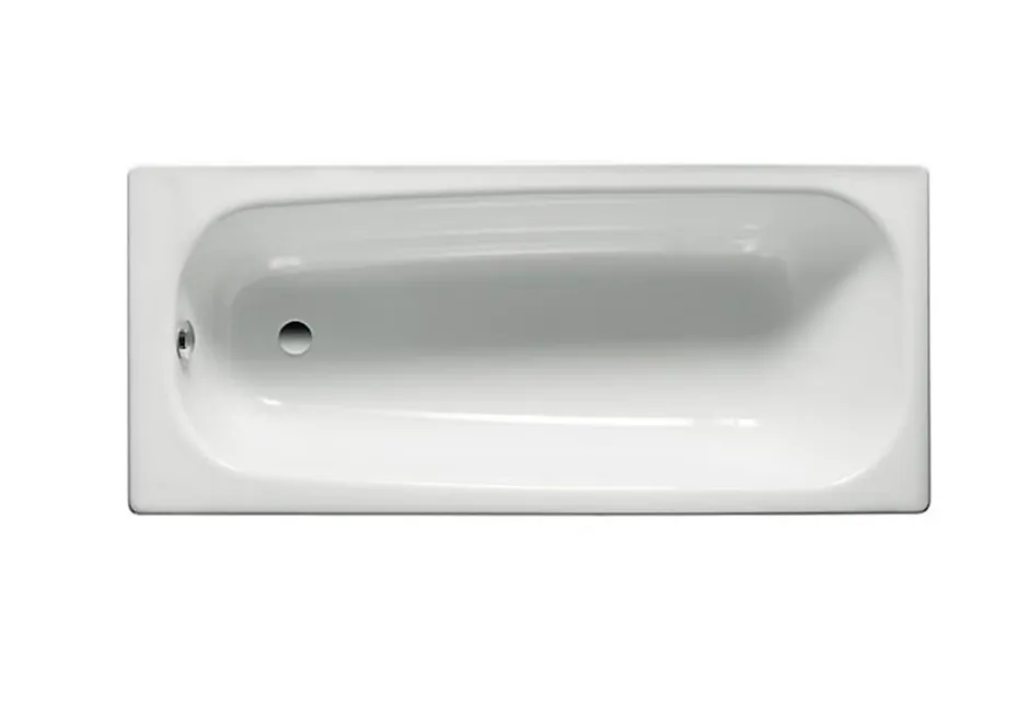 Roca Baignoire Acier Percée monotrou - Dim. : 170X70* Baignoire Droite