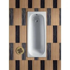 Roca Baignoire Acier Percée monotrou - Dim. : 170X70* Baignoire Droite