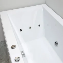 Kiamami Valentina Baignoire Adele Avec Panneau Latéral* Baignoire Balnéo