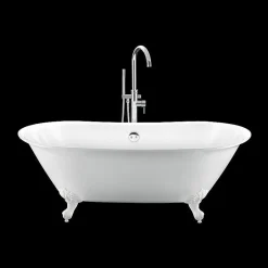 Rogier & Mothes Baignoire ancienne retro sur pieds SURRY HILLS Blanche 165 cm Pieds d'Aigle Blancs* Baignoire Îlot