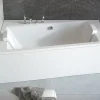 Azura Home Design Baignoire angle gauche ZIANIGI avec tablier - 160cm* Baignoire Asymétrique