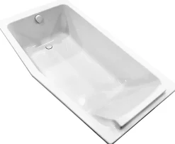 Jacob Delafon Baignoire bain douche 170 x 85 cm blanc brillant* Baignoire Douche