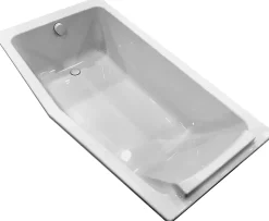 Jacob Delafon Baignoire bain douche 170 x 85 cm blanc mat