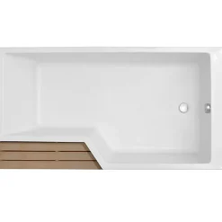 Jacob Delafon Baignoire bain douche 170 x 90 cm Neo blanc mat droite* Baignoire Droite