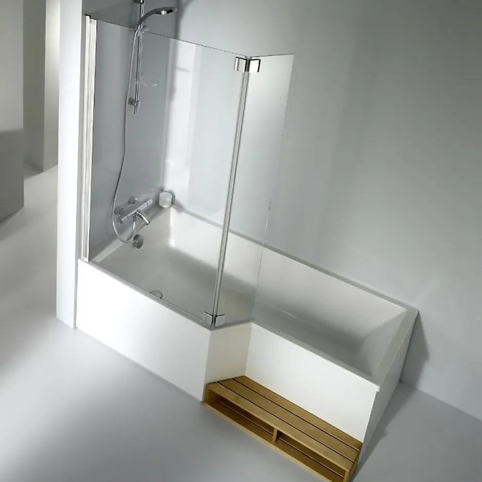 Jacob Delafon Baignoire bain douche 170 x 90 cm Neo blanc mat gauche