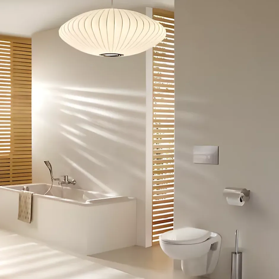 Jacob Delafon Baignoire bain douche Struktura + pare bain + étagère 170 X 75