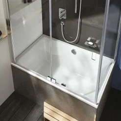 Jacob Delafon Baignoire bain douche Capsule compacte et profonde 140 x 90 cm