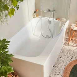 Jacob Delafon Baignoire bain douche Malice 160 x 85 cm version Droite, Blanc mat* Baignoire Droite
