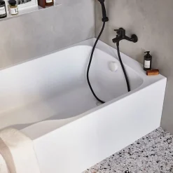 Jacob Delafon Baignoire bain douche Malice 160 x 85 cm version Droite, Blanc mat* Baignoire Droite