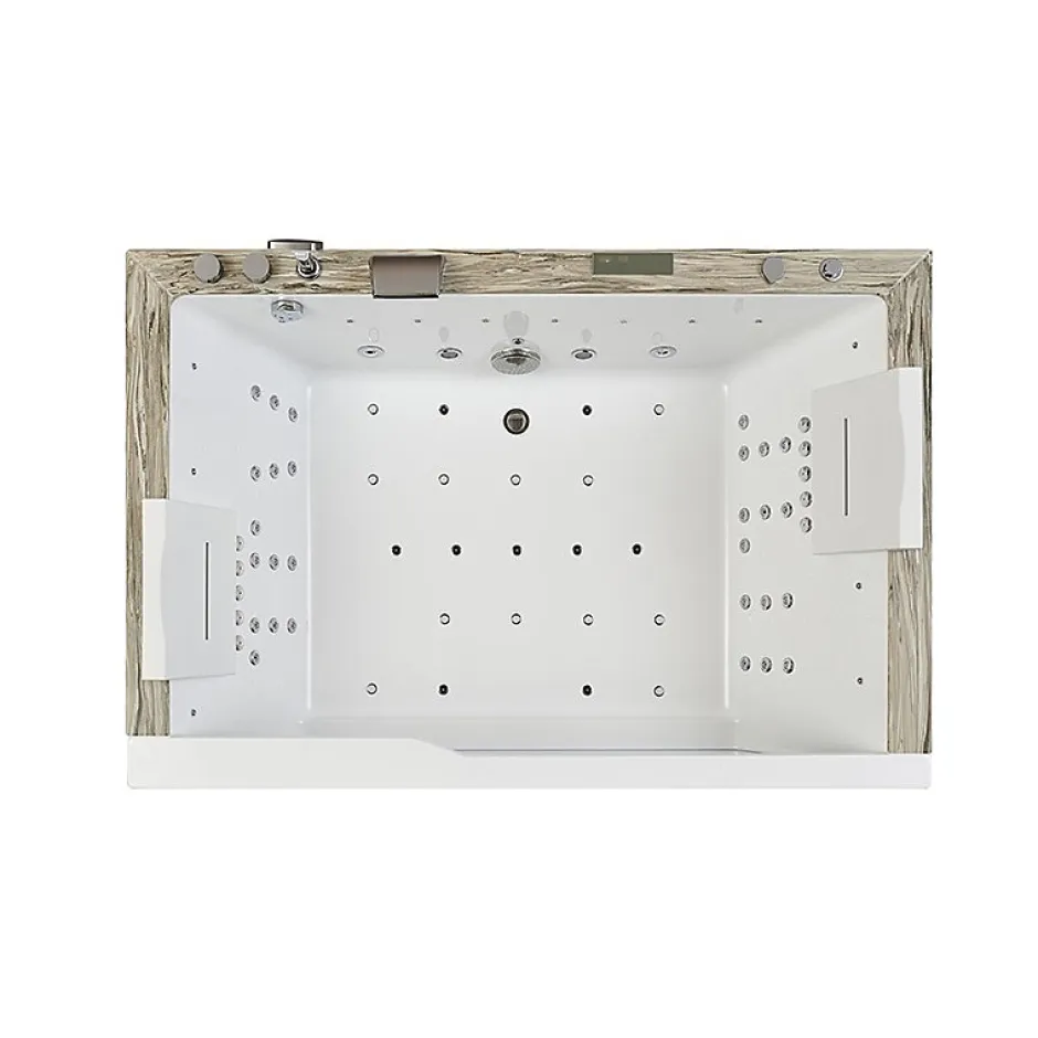 Archipel Baignoire balneo AQUAVISTA DUO 2 places 180x120* Baignoire Balnéo