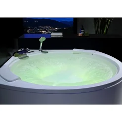 Archipel Baignoire balneo d'angle ELIXIR 360 2 places - 150x150* Baignoire Balnéo