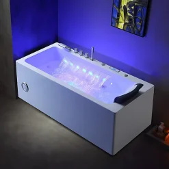 Archipel Baignoire balneo HAMILTON 170 1 place 170x75 - GAUCHE