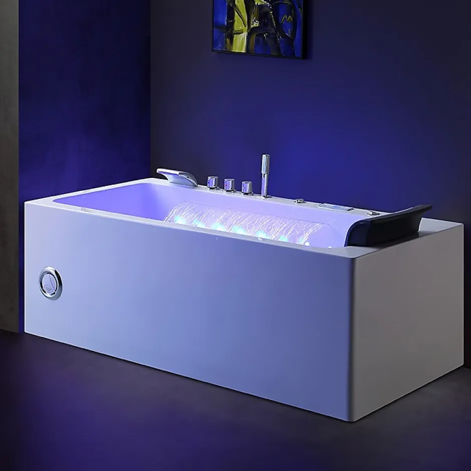Archipel Baignoire balneo HAMILTON 170 1 place 170x75 - GAUCHE