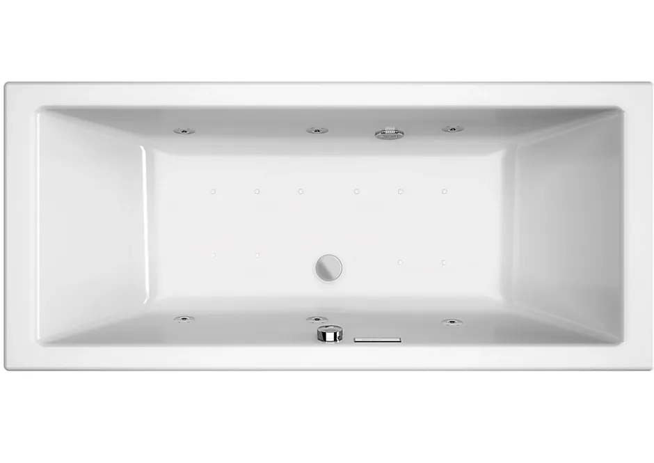Allibert Baignoire balnéo Essentia Kando 180 x 80 cm* Baignoire Balnéo