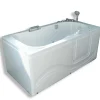 Eliteshopping Baignoire balnéo avec porte à droite 153 x 76 cm Pansy