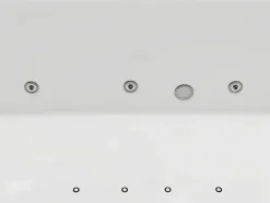 Vente-unique Baignoire balnéo blanche - 2 places - 390 L - 180 x 120 x 60 cm - VOLUTA