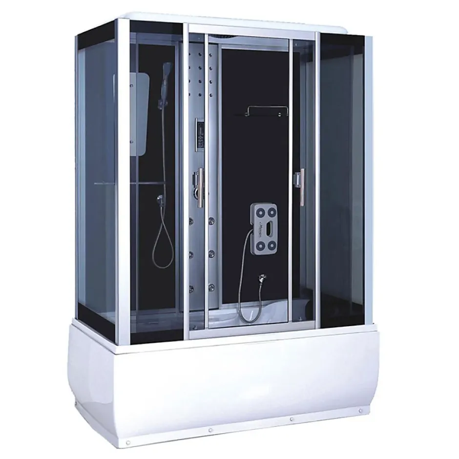 Eliteshopping Baignoire Balnèo Cabine de Douche 150 X 83 cm Blossom* Baignoire Balnéo