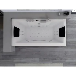 Distribain Baignoire balnéo Caïman 32 jets Whirlpool