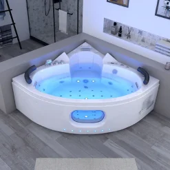 Distribain Baignoire balnéo Corleone 48 jets Whirlpool* Baignoire Balnéo