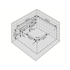 Distribain Baignoire balnéo Elle&Lui 40 jets Whirlpool