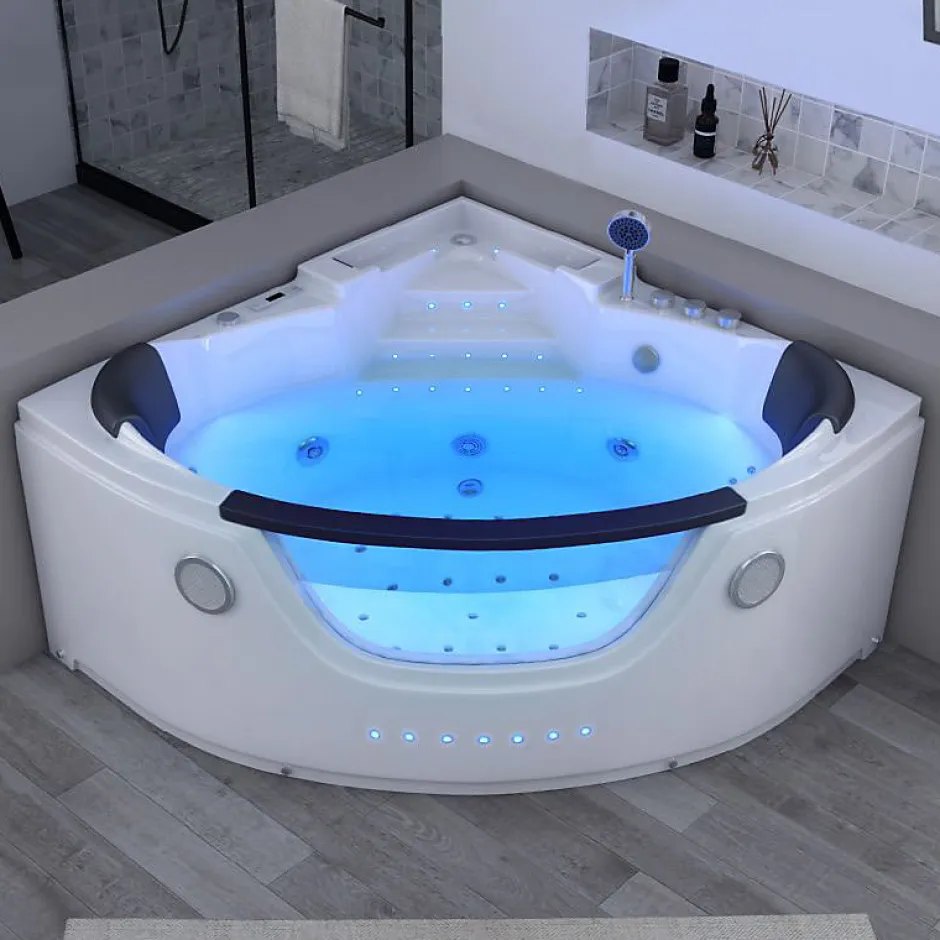 Distribain Baignoire balnéo Escapade 27 jets Whirlpool* Baignoire Balnéo