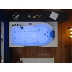 Distribain Baignoire balnéo G-Fidji 30 jets Whirlpool
