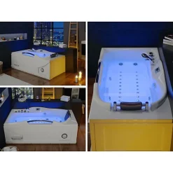 Distribain Baignoire balnéo G-Fidji 30 jets Whirlpool