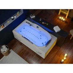 Distribain Baignoire balnéo G-Fidji 30 jets Whirlpool