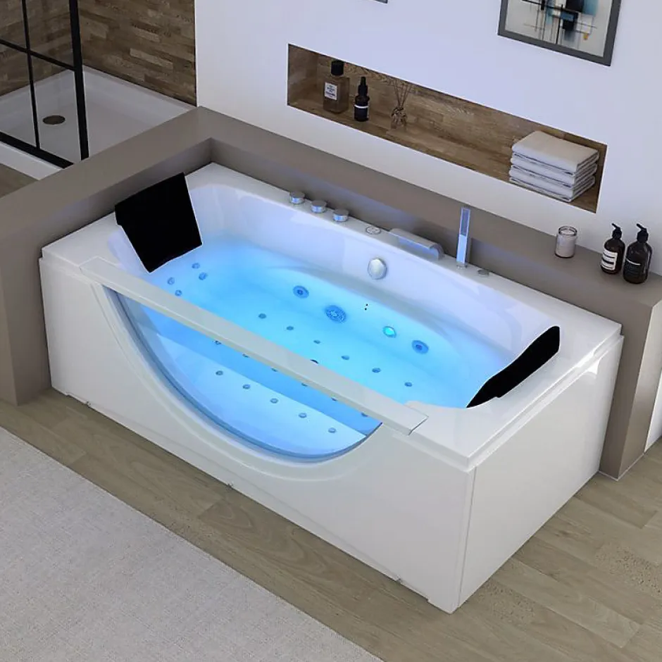 Distribain Baignoire balnéo Kilauea S 22 jets Whirlpool