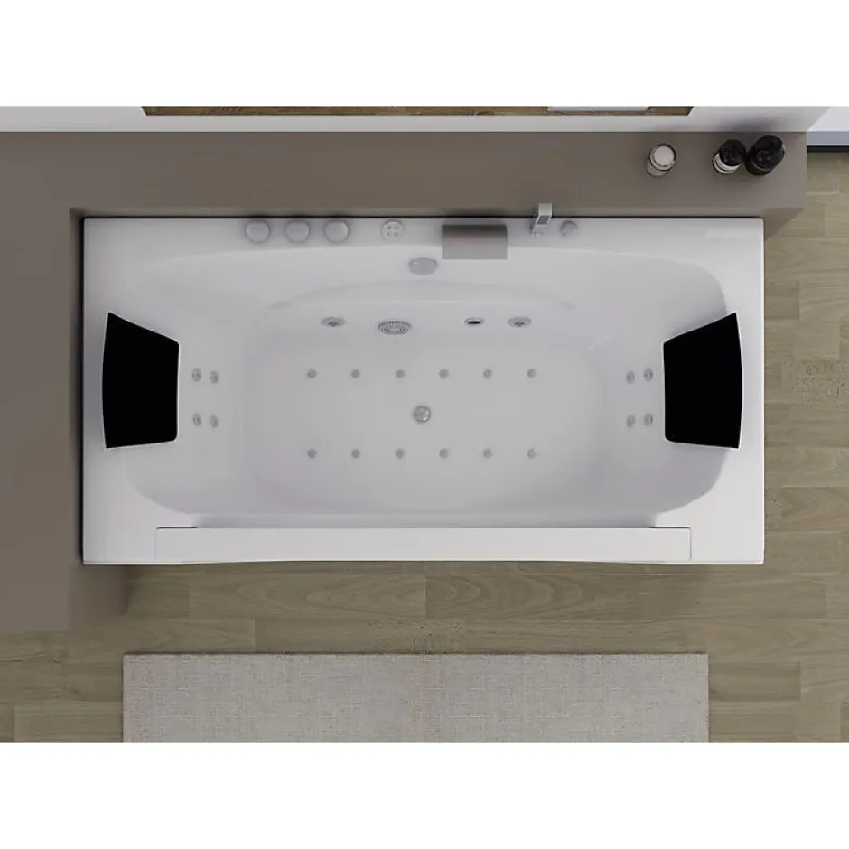 Distribain Baignoire balnéo Kilauea S 22 jets Whirlpool