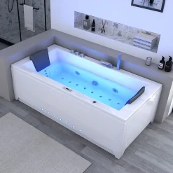 Distribain Baignoire balnéo London 32 jets Whirlpool
