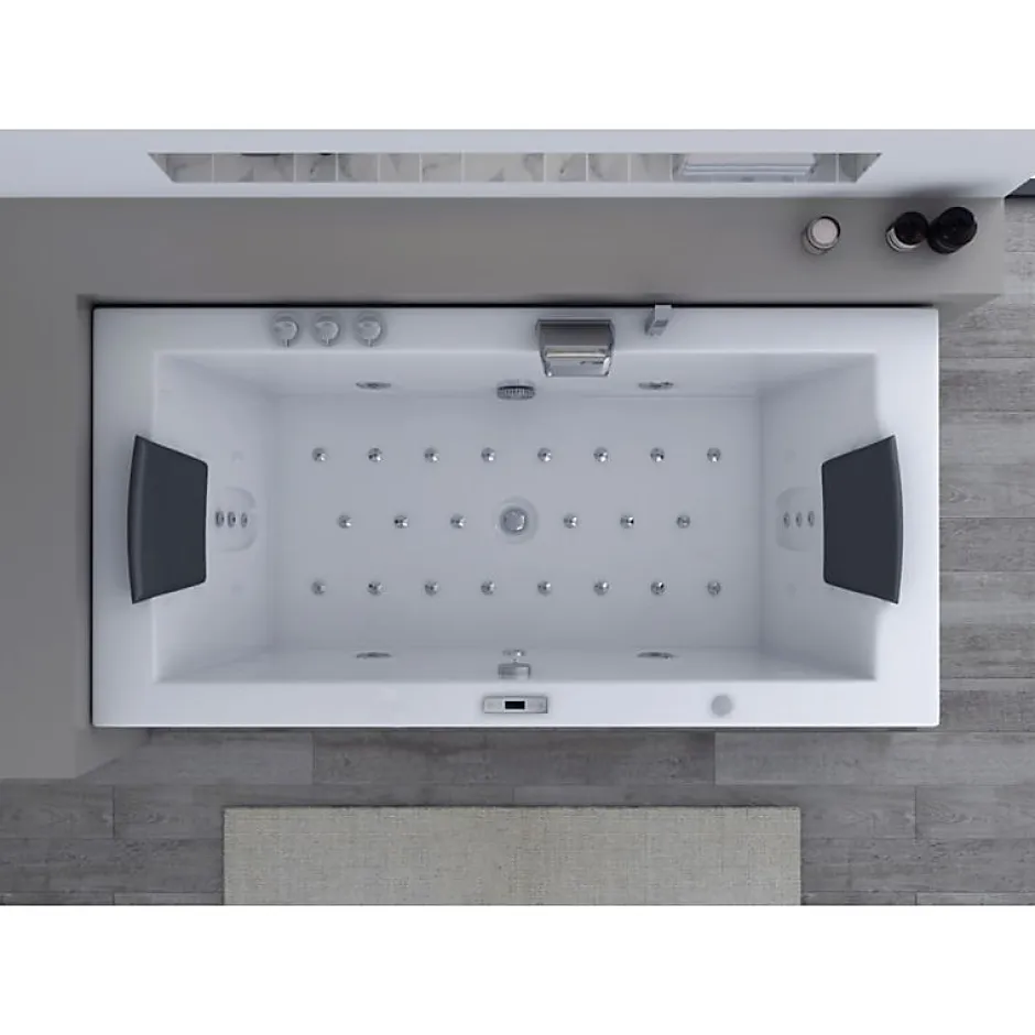 Distribain Baignoire balnéo London 32 jets Whirlpool