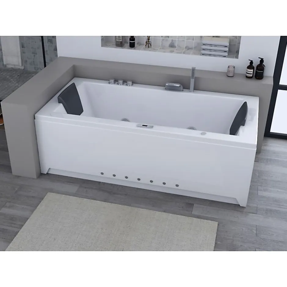 Distribain Baignoire balnéo London 32 jets Whirlpool