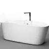Spalina Baignoire balnéo îlot Tao Bulle 170x80 cm, blanc, By
