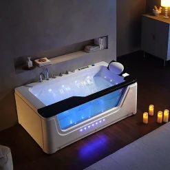 Distribain Baignoire balnéo Monaco 37 jets Whirlpool