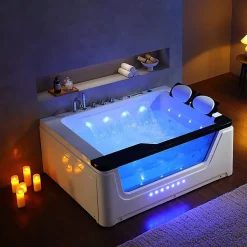 Distribain Baignoire balnéo Panama 51 jets Whirlpool* Baignoire Balnéo