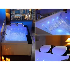Distribain Baignoire balnéo Panama 51 jets Whirlpool* Baignoire Balnéo