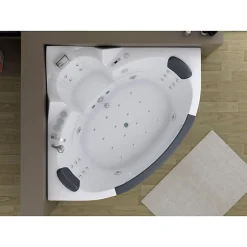 Distribain Baignoire balnéo Romantica-S 36 jets Whirlpool