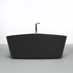 Spalina Baignoire Balnéo Tao black Bulle 170x80x65cm, by