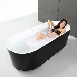 Spalina Baignoire Balnéo Ukio Bulle 175x75x65cm, by