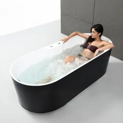 Spalina Baignoire Balnéo Ukio Bulle 175x75x65cm, by