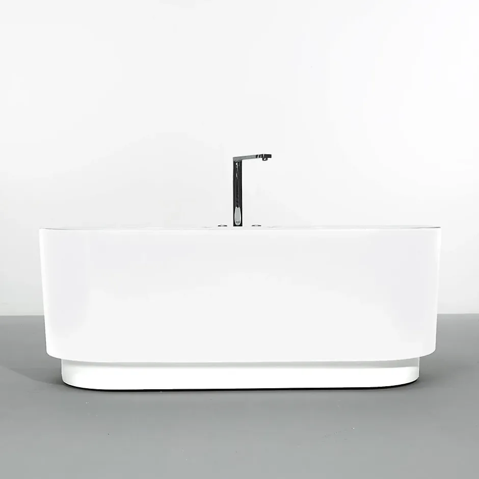 Spalina Baignoire Balnéo Ukio white Bulle 175x75x65cm, by* Baignoire Balnéo