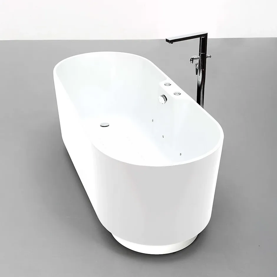 Spalina Baignoire Balnéo Ukio white Bulle 175x75x65cm, by* Baignoire Balnéo