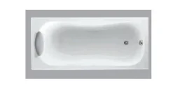 Novellini Baignoire CALYPSO (pieds inclus) - Dimensions : 180 x 80 cm - Couleur BLANC