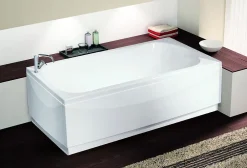 Novellini Baignoire CALYPSO (pieds inclus) - Dimensions : 170 x 70 cm - Couleur BLANC* Baignoire Droite