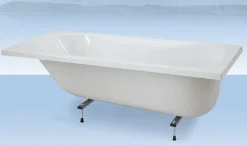 Novellini Baignoire CALYPSO (pieds inclus) - Dimensions : 170 x 70 cm - Couleur BLANC* Baignoire Droite